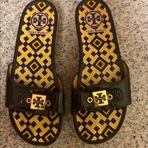 Tory Burch slip on sandals